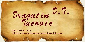Dragutin Tucović vizit kartica
